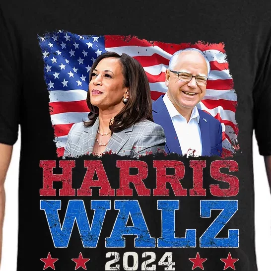 Harris Walz President Election 2024 Kamala Pajama Set