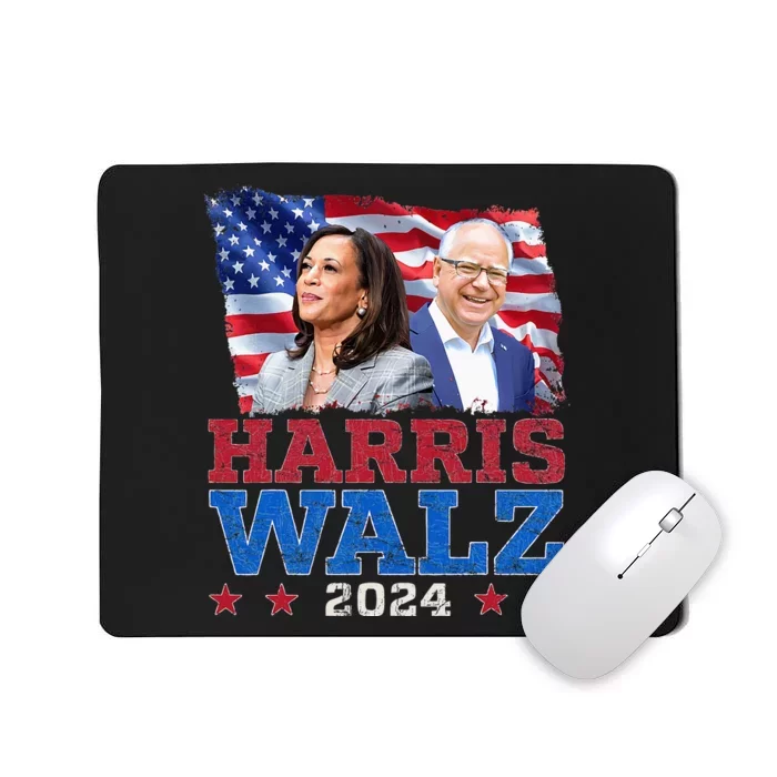 Harris Walz President Election 2024 Kamala Mousepad