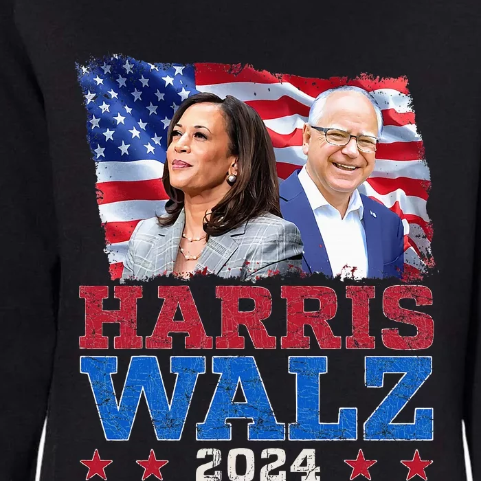 Harris Walz President Election 2024 Kamala Womens California Wash Sweatshirt