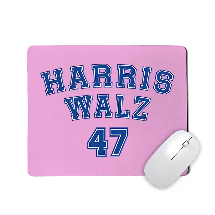 Harris Waltz President Democratic 47 Mousepad