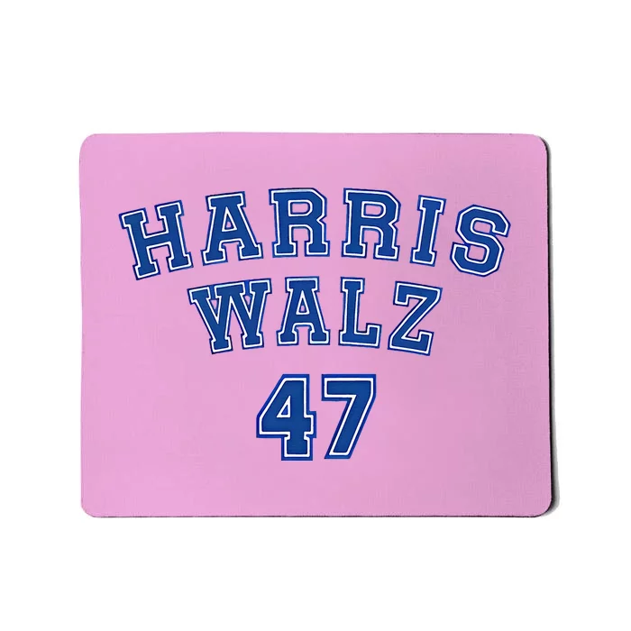 Harris Waltz President Democratic 47 Mousepad