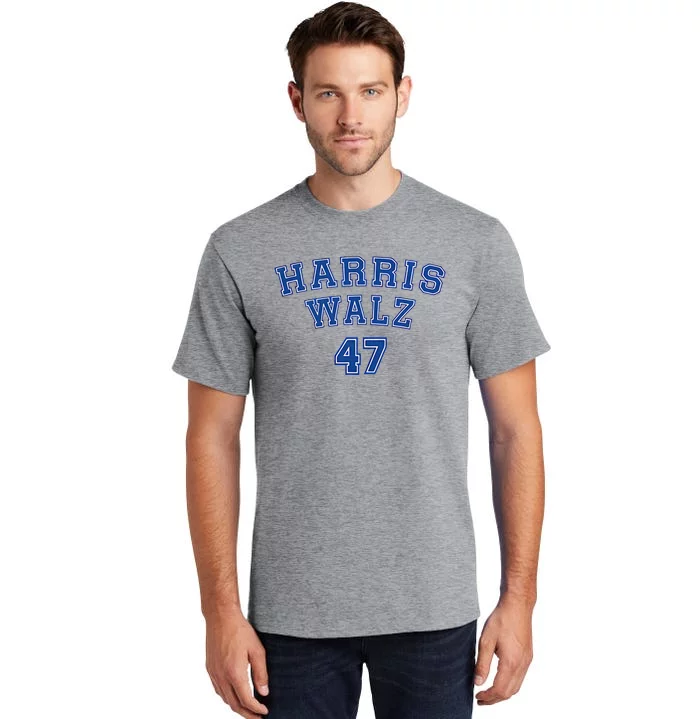 Harris Waltz President Democratic 47 Tall T-Shirt