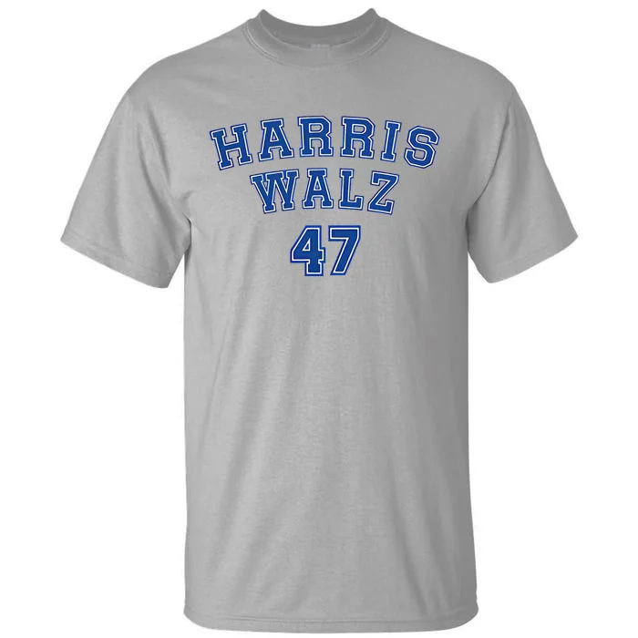 Harris Waltz President Democratic 47 Tall T-Shirt