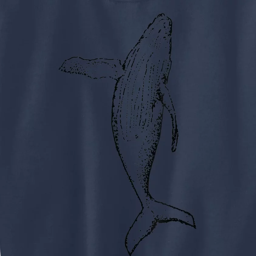 Humpback Whale | Playful And The Whales Kids Sweatshirt