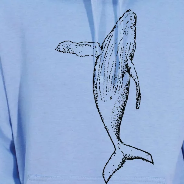 Humpback Whale | Playful And The Whales Unisex Surf Hoodie