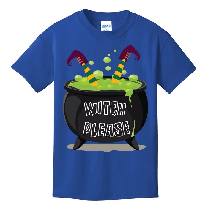 Halloween Witch Please Gift Kids T-Shirt