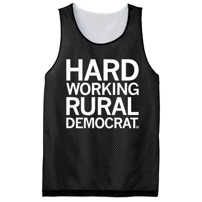 Hard Working Rural Democrat Mesh Reversible Basketball Jersey Tank