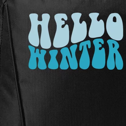 Hello Winter Retro City Backpack