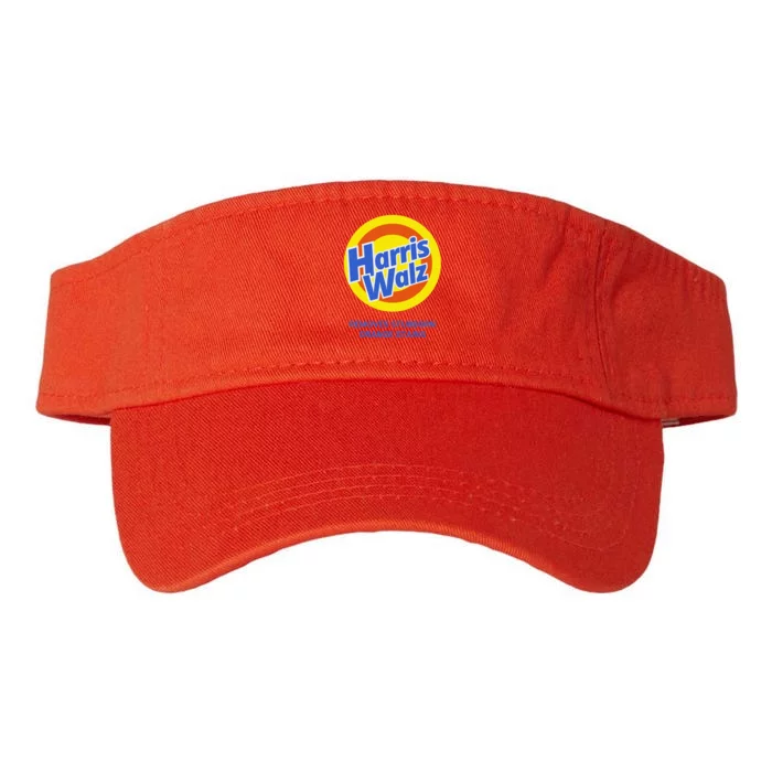 Harris Walz Removes Stubborn Orange Stains Support Kamala Harris 2024 Valucap Bio-Washed Visor