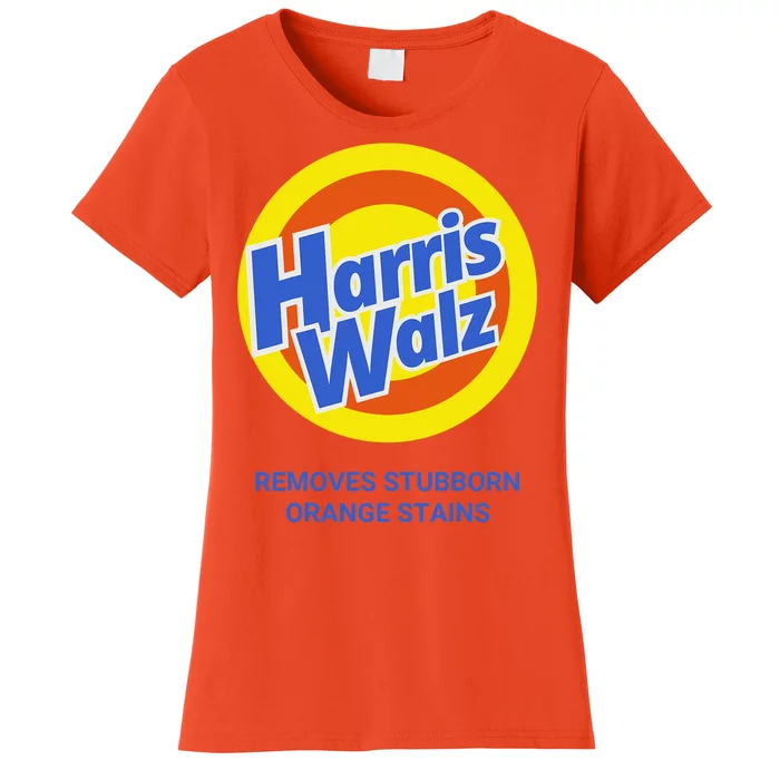 Harris Walz Removes Stubborn Orange Stains Support Kamala Harris 2024 Women's T-Shirt