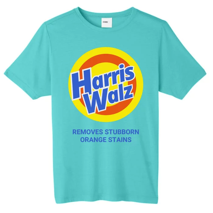 Harris Walz Removes Stubborn Orange Stains Support Kamala Harris 2024 ChromaSoft Performance T-Shirt