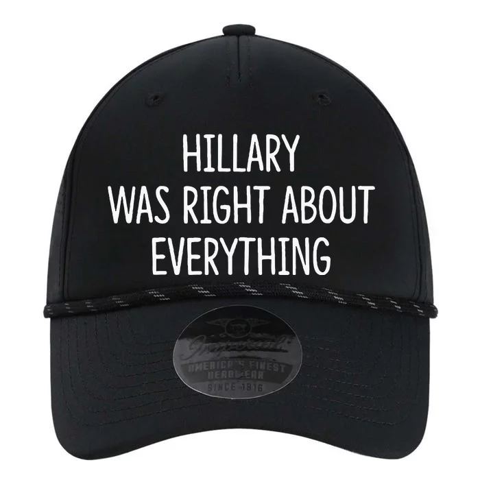 Hillary Was Right About Everything Performance The Dyno Cap