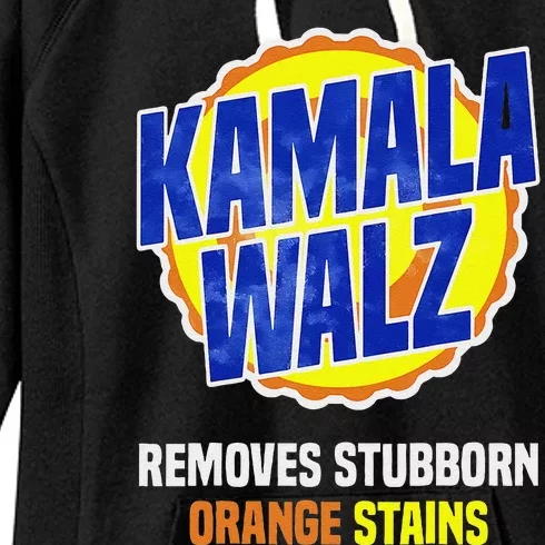 Harris Walz Removes Stubborn Orange Stains Vote Feminist Women's Fleece Hoodie