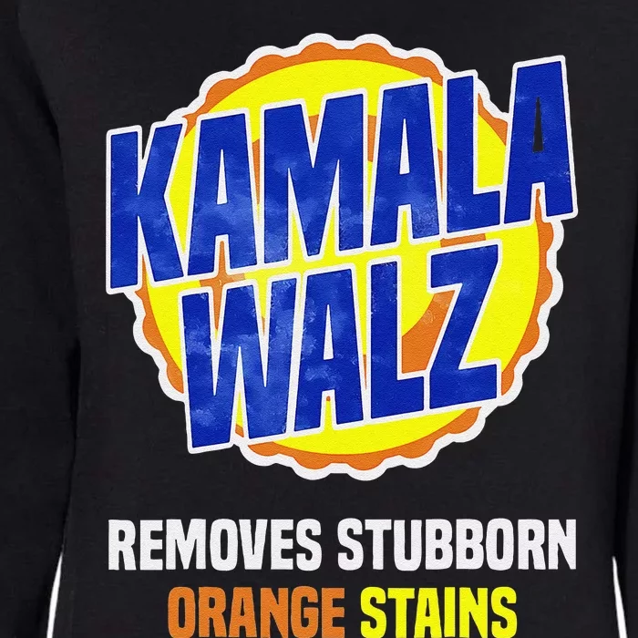 Harris Walz Removes Stubborn Orange Stains Vote Feminist Womens California Wash Sweatshirt