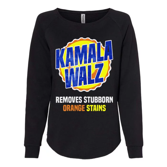 Harris Walz Removes Stubborn Orange Stains Vote Feminist Womens California Wash Sweatshirt