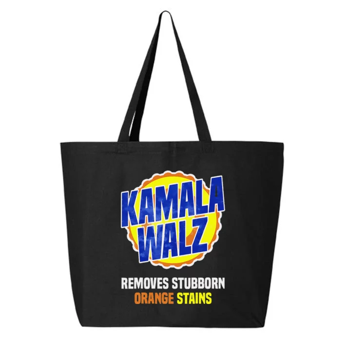 Harris Walz Removes Stubborn Orange Stains Vote Feminist 25L Jumbo Tote