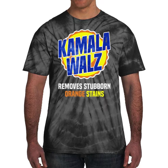 Harris Walz Removes Stubborn Orange Stains Vote Feminist Tie-Dye T-Shirt