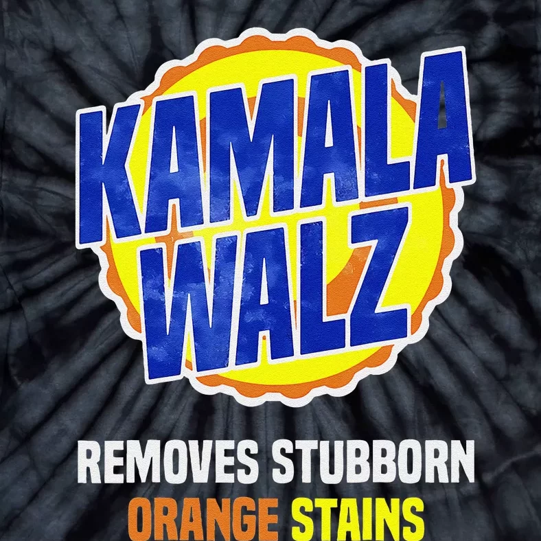 Harris Walz Removes Stubborn Orange Stains Vote Feminist Tie-Dye T-Shirt