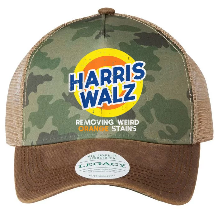 Harris Walz Removing Weird Orange Stains Funny M.E.N W.O.M.E.N. K.I.D. Legacy Tie Dye Trucker Hat