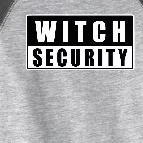 Halloween Witch Security Dad Mom Daughter Adult Easy Costume Toddler Fine Jersey T-Shirt