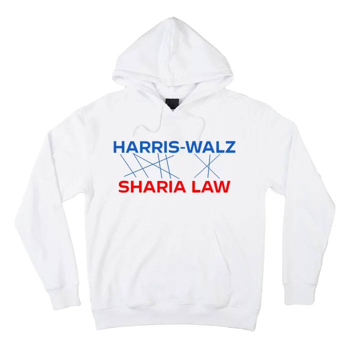 Harris Walz Sharia Law Hoodie