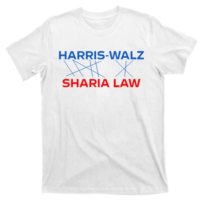 Harris Walz Sharia Law T-Shirt