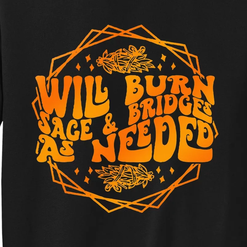 Halloween Witch: Sage Burning & Bridge Tall Sweatshirt