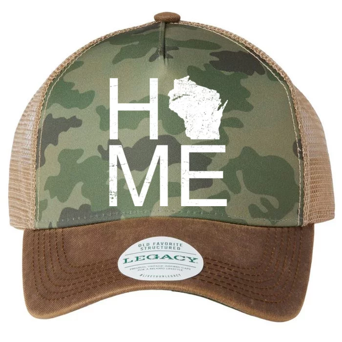 Home Wisconsin State Pride Vintage Legacy Tie Dye Trucker Hat