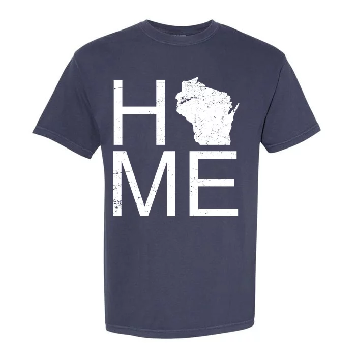 Home Wisconsin State Pride Vintage Garment-Dyed Heavyweight T-Shirt