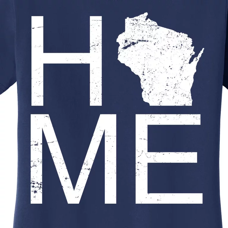 Home Wisconsin State Pride Vintage Women's T-Shirt