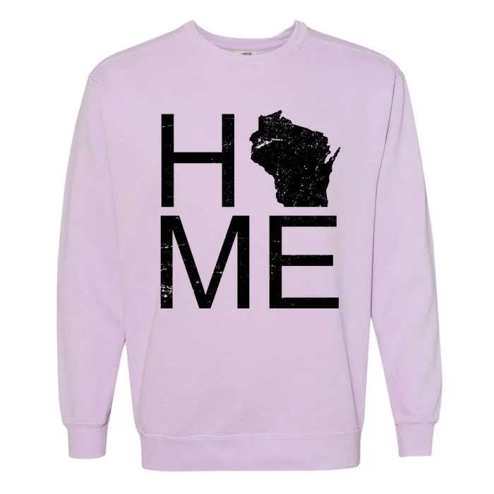 Home Wisconsin State Pride Vintage Garment-Dyed Sweatshirt