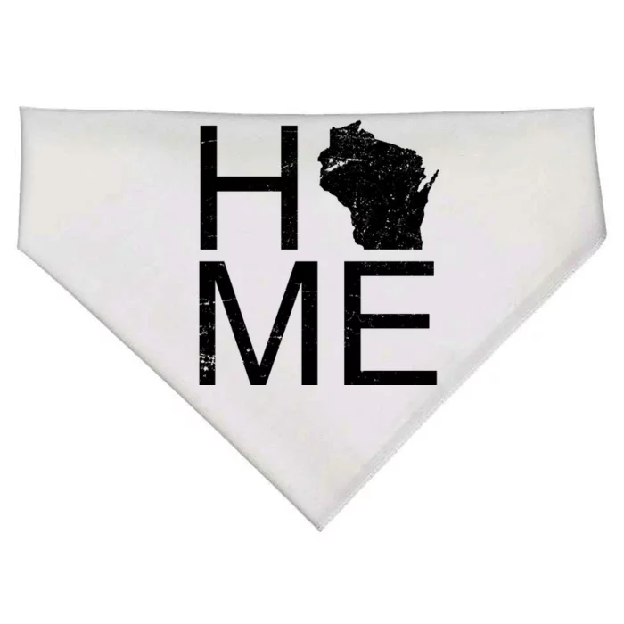 Home Wisconsin State Pride Vintage USA-Made Doggie Bandana