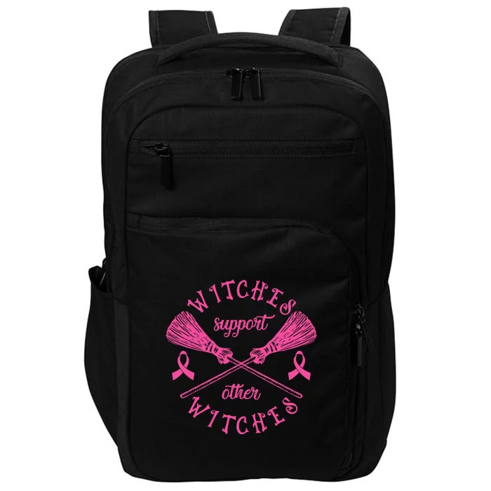 Halloween Witches Support Other Witches Witch Breast Cancer Gift Impact Tech Backpack