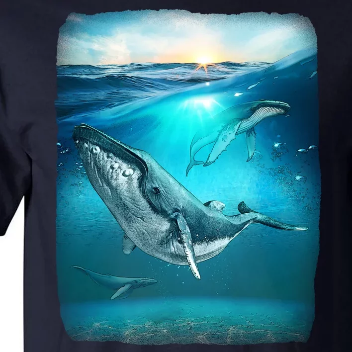 Humpback Whale Sea Ocean Tall T-Shirt