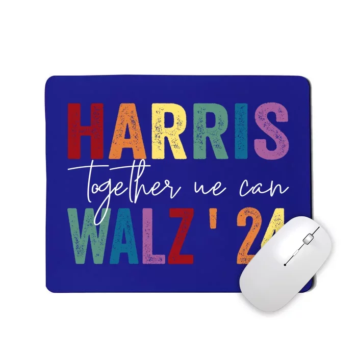 Harris Walz Together We Can Election Lgbt Harris Walz Waltz Gift Mousepad