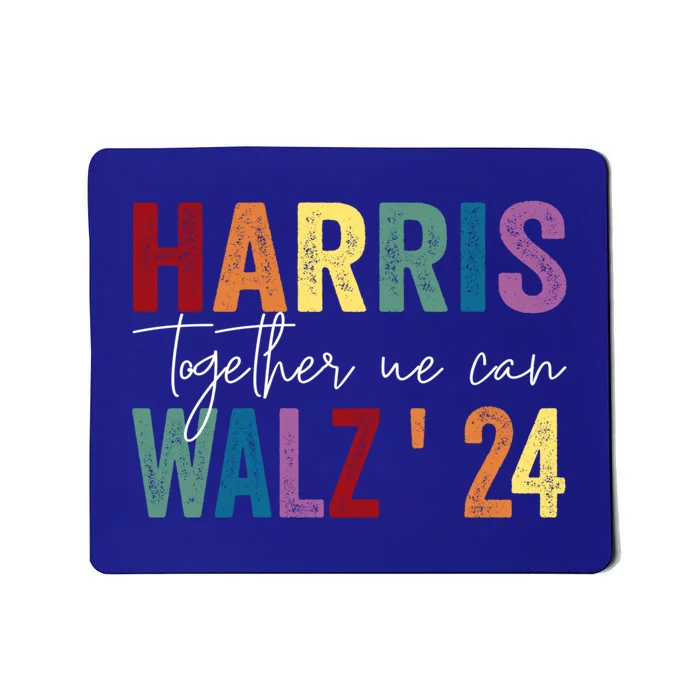 Harris Walz Together We Can Election Lgbt Harris Walz Waltz Gift Mousepad