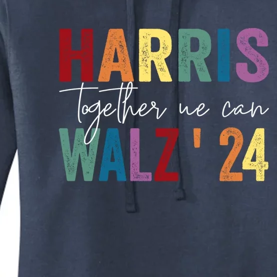 Harris Walz Together We Can Election Lgbt Harris Walz Waltz Gift Women's Pullover Hoodie