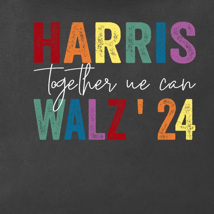 Harris Walz Together We Can Election Lgbt Harris Walz Waltz Zip Tote Bag