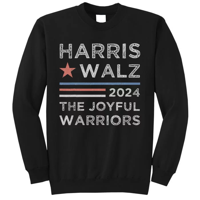 Harris Walz The Joyful Warriors Tim Waltz Kamala Harris 2024 Sweatshirt