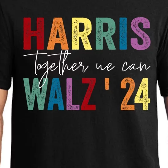 Harris Walz Together We Can Election Lgbt Harris Walz Waltz Pajama Set