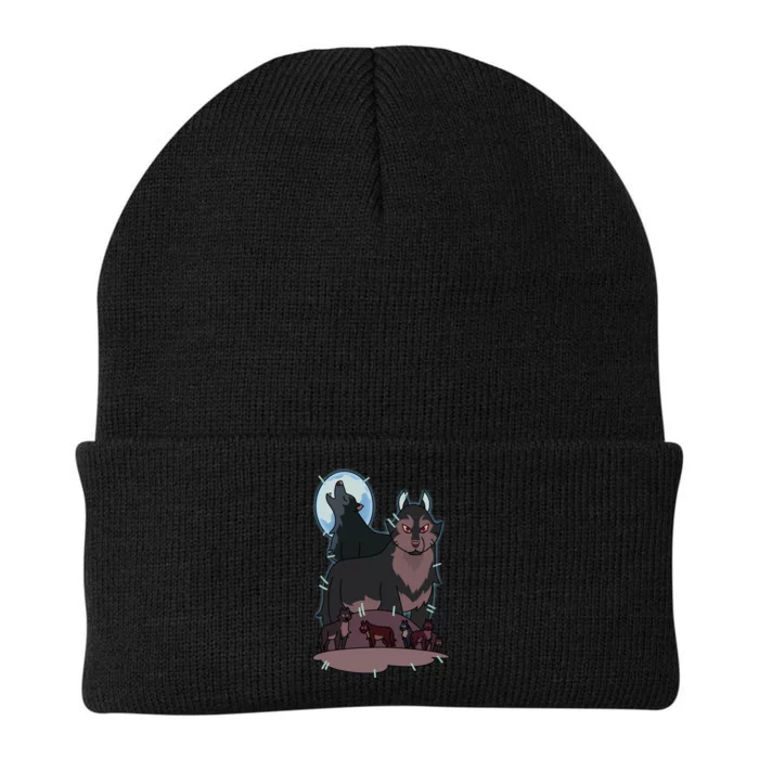 Hunter`S Wolf T Knit Cap Winter Beanie