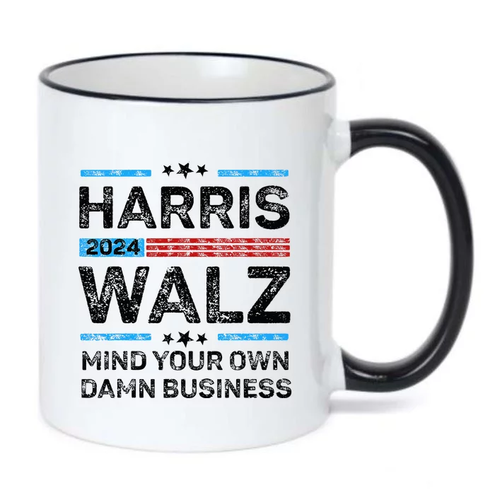 Harris Walz Together We Can Election Lgbt Harris Walz Waltz Black Color Changing Mug