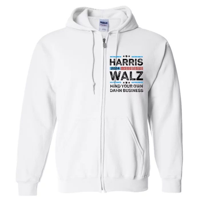 Harris Walz Together We Can Election Lgbt Harris Walz Waltz Full Zip Hoodie