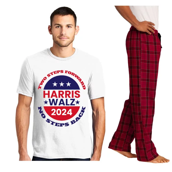 Harris Walz Two Steps Forward No Steps Back Pajama Set