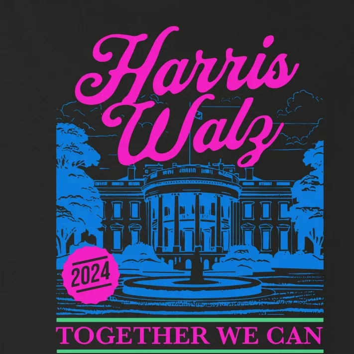 Harri Walz Together We Can 2024 Toddler Long Sleeve Shirt