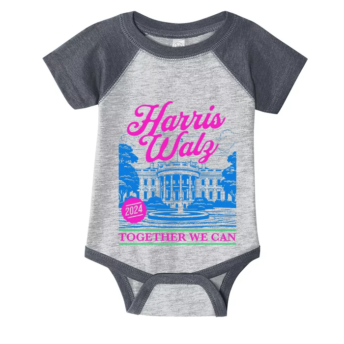 Harri Walz Together We Can 2024 Infant Baby Jersey Bodysuit