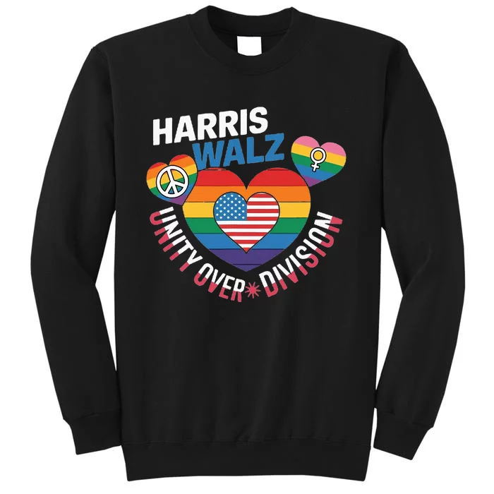 Harris Walz Together Against Division Sweatshirt