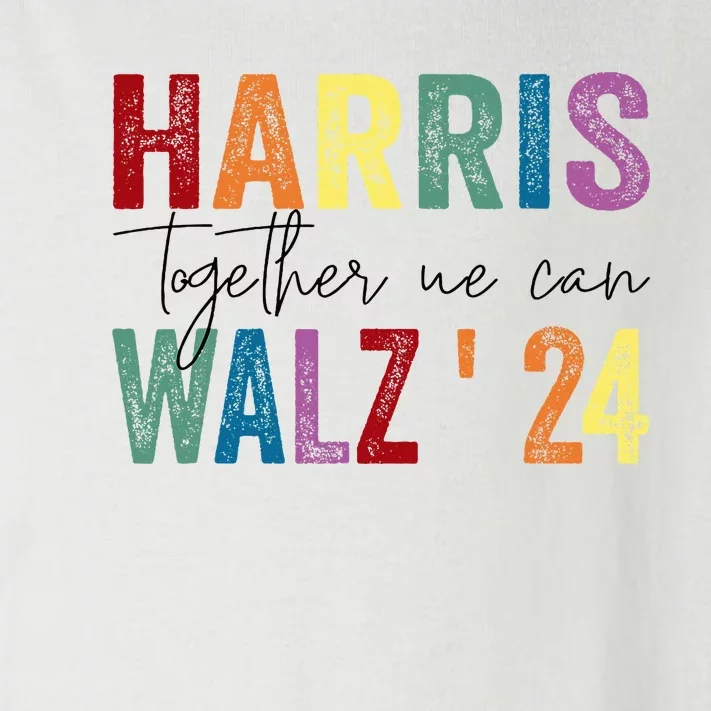 Harris Walz Together We Can Election Lgbt Harris Walz Waltz Toddler Long Sleeve Shirt