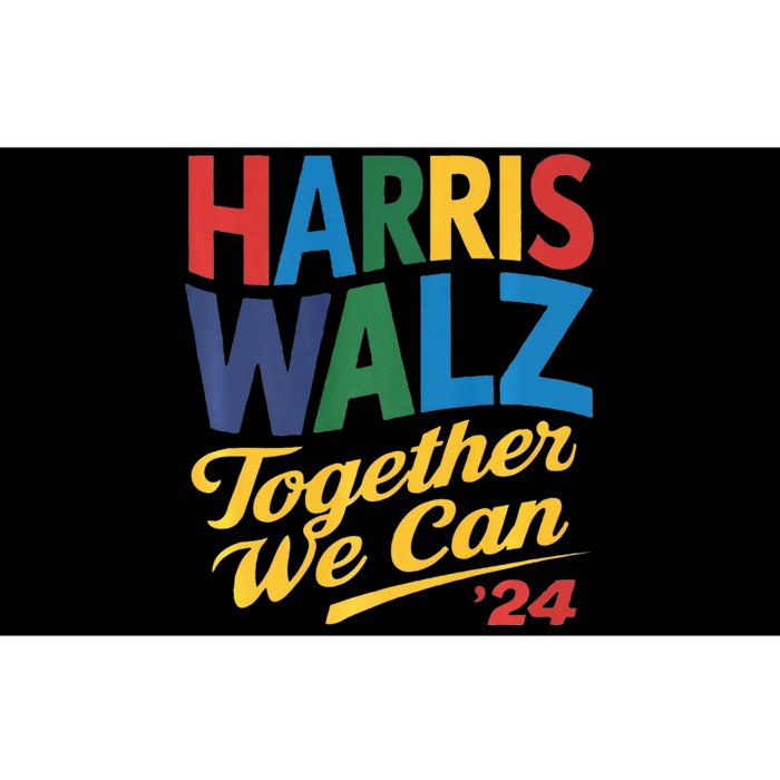 Harris Waltz Together We Can Pin Harris Waltz Premium Bumper Sticker