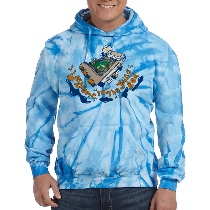 Houston Welcome To The Juice Box 2024 Tie Dye Hoodie